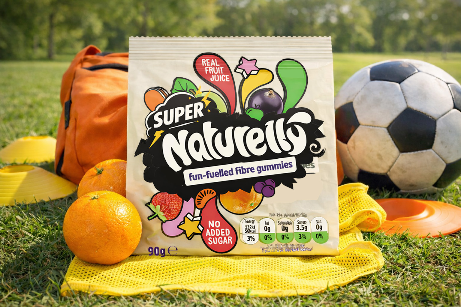Super Naturelly High Fibre Fruit Snack for kids