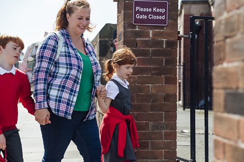 Parent pick up after-school